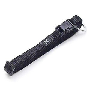 Karlie ASP Halsband verstellbar - Schwarz - 10 mm, 20-35 cm