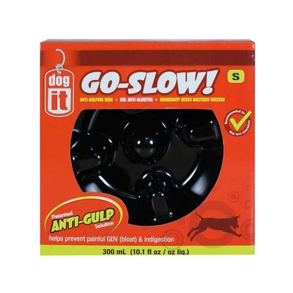 DOGIT Go-Slow Anti-Schling-Napf Schwarz 300 ml – Bild 4